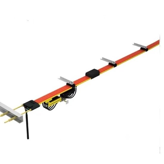 Travelling Overhead Crane Insulated Copper Seamless Busbar System Conductor Rails Bus bar